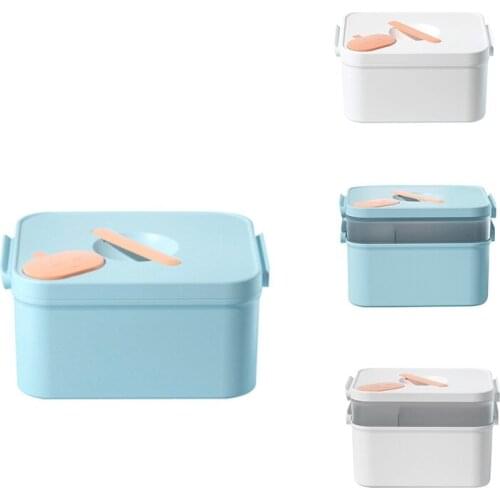 Medicine Box Portable Medicine Box Household Nursing Large Capacity Storage Box Separate Storage Small Medicine Box
