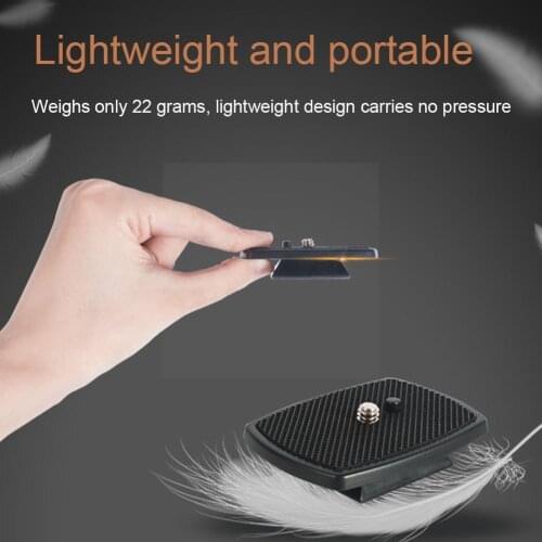 Small Tripod Plate Quick Release Plate Stand Mount Camera Plate Monopod Three-dimensional Tripod Tripod Camera Plate