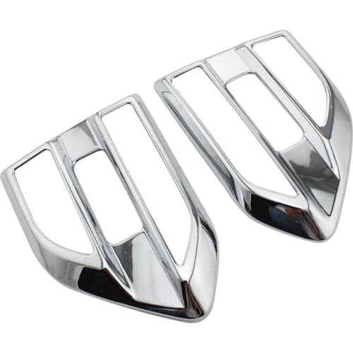 Side Lamp Light Cover Trim Frame Stickers for Ford Everest Endeavour 2016-2019 for Ford Ranger 2012-2021 Car Accessories