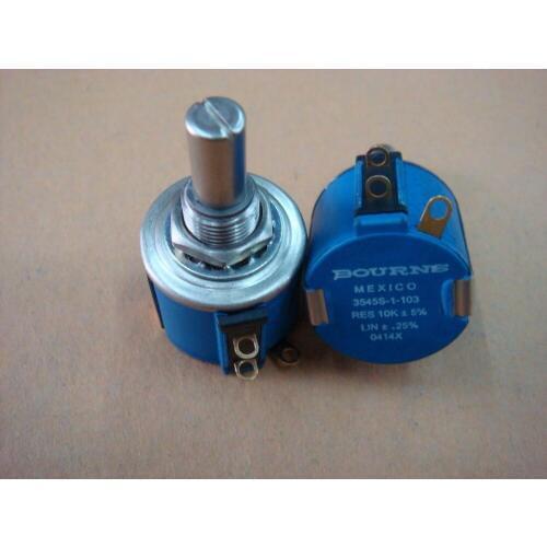 Original new 100% 3545S-1-103 10K 5% 5 circle multi coil around the potentiometer shaft 6.4MM (SWITCH)