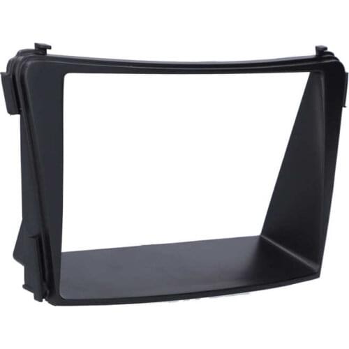 Dash Panel Fascia 2Din Center Control DVD Fascia Stereo Radio Navigation Panel Frame Fit for Hyundai i40/i45 2012