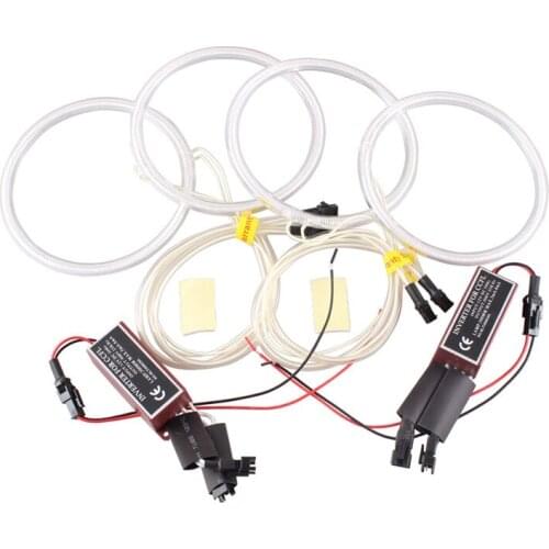 Suitable for car headlight E46E36E39 dedicated COB angel eye aperture modification CCFL angel eye set 4*131