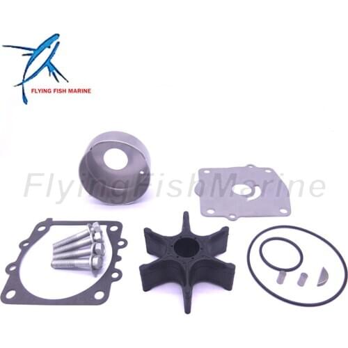 Outboard Engine 6N6-W0078-00 6N6-W0078-01 6N6-W0078-02 Water Pump Repair Kit without Housing for Y 115HP 130HP Boat Motor