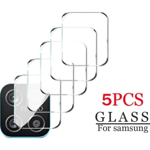 5Pcs Tempered Glass for Samsung Galaxy A12 Camera Lens Protector Back A02s M21s M02s M31 F41 S21 Plus Ultra A42 5g Screen Glass