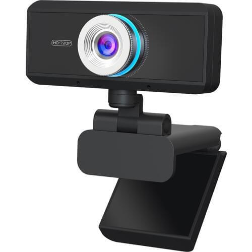1 Megapixel HD Webcam 720P PC Web USB Camera Cam Video Conference with Microphone for Laptop Computer