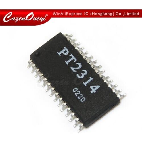 10pcs/lot PT2314E PT2314 SOP-28 In Stock
