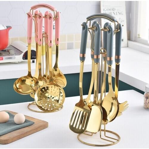 7pcs/set Stainless Steel Cookware Kitchenware Sets Kitchen Tools
