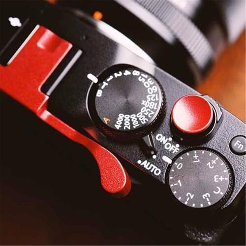 Aluminum Thumb Grip Thumb Rest Hot Shoe Cover For Fuji XE3 XE2S XE2 XE1 FujiFilm X E3 X E2S X E2 XE1