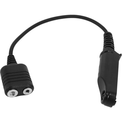 Audio Cable Adapter for Baofeng UV-XR UV-9R Plus UV-5R BF-888S UV-82 UV-S9 Walkie Talkie Headset Speaker Mic