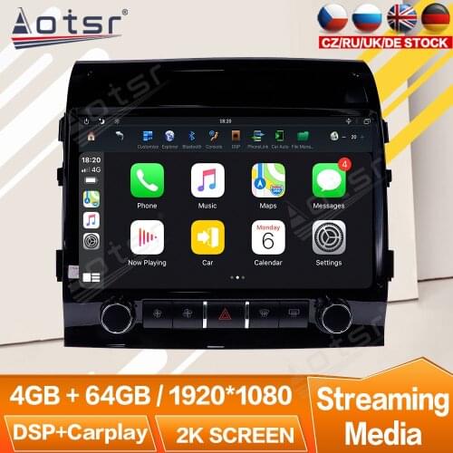 11.8” 64GB MAX-PAD Android Car Radio Stereo Autoradio Central Multimedia Player For Toyota Land Cruiser 2008+ GPS Navi Head Unit