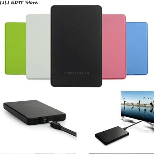 2.5 Inch HDD Case SATA To USB3.0 Adapter Hard Drive Enclosure For SSD Disk Case HDD Box USB 3.0 HD External HDD Enclosure