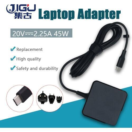 JIGU 5V 9V 12V 15V 3A 14.5V2A 20V2.25A Multiple Output Adapter For Smart Phones, Tablets, Laptops, Handheld Games Type-c Devices