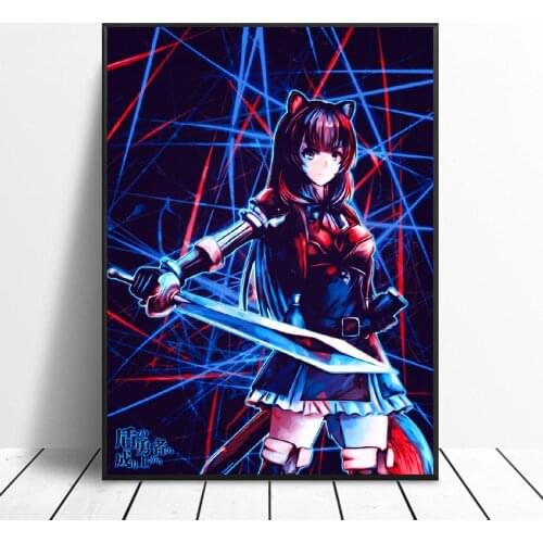 Raphtalia Canvas Painting Wall Art Pictures prints home decor Wall poster decoration for living room