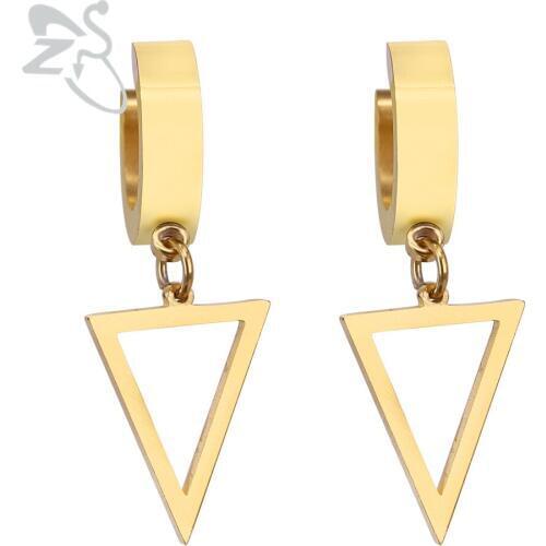 Round Hoop Earring Cute Geometic Design Pendant Earring Piercing Wedding Party Gift Dangle Brinco Feminino Argola Body Jewelry