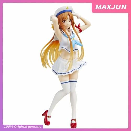 MAXJUN Anime Sword Art Online Figures TAITO Yuuki Asuna PVC Model toys Sword Art Online SAO Sexy Sailor suit Action figure doll