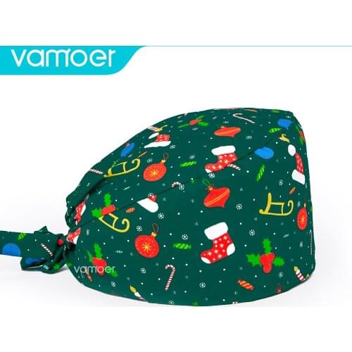 Nurse graduation hat Women Cotton Bandage Adjustable Cap Sweatband Hat Men Gorros Quirofano Mujer Nurse Uniform Accessories caps