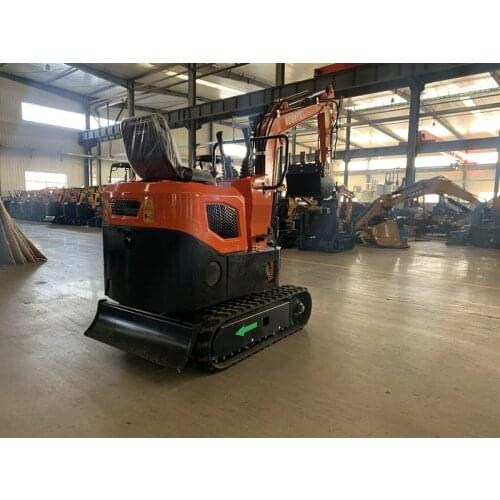 Micro Digger 0.9Ton Farm Garden Use Crawler Bucket Excavator