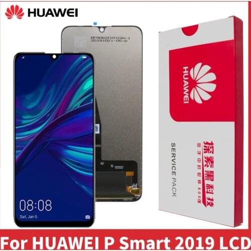6.21" New 10-Touch Display with Frame for Huawei P Smart 2019 LCD Touch Screen Digitizer Replacemen Assembly POT-LX1 L21 LX3