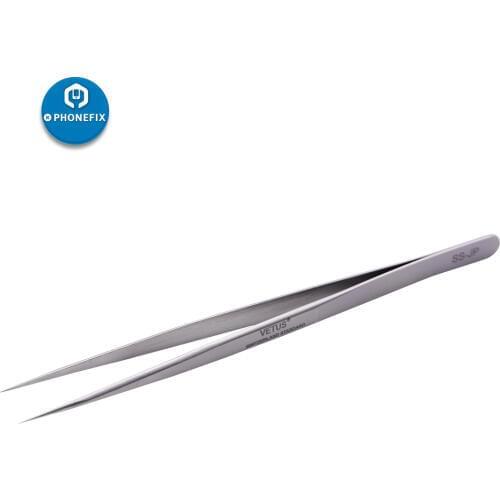 PHONEFIX VETUS SS-JP High Quality Tweezers Precision Stainless Steel Tweezers for Mobile Phone Soldering Repair Hand Tool