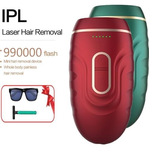 MAKEGINA Permanent Electric Hair Removal 990000 Flash Painless IPL Epilator Laser Women Machine Bikini Depilation Photoepilator