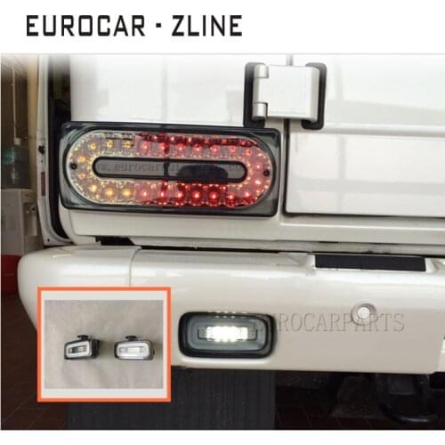 W463 tail fog light for g320 g400 g500 g55 g63 g65 on sale rear bumper LED fog lights upgrade led lamp