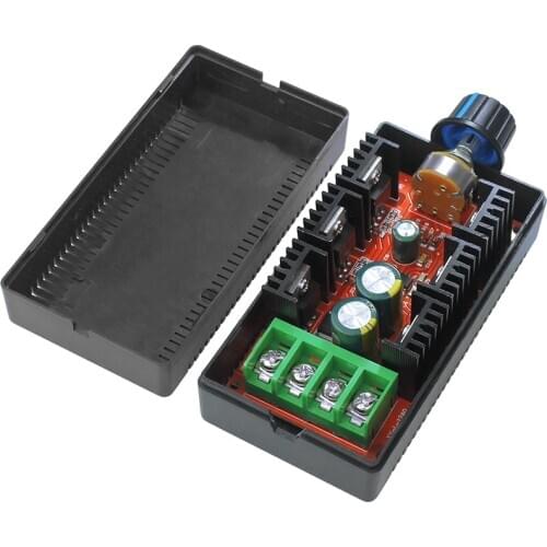 WSFS Hot 12V 24V 48V 2000W MAX 10-50V 40A DC Motor Speed Control PWM HHO RC Controller