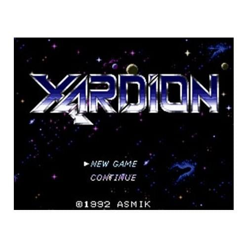 Xardion NTSC Version 16 Bit 46 Pin Big Gray Game Card For USA Game Players