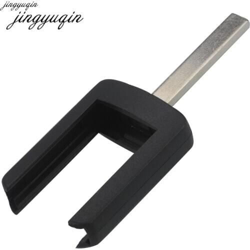 Jingyuqin 10pcs/lot 3 Buttons Replacement Car Key Shell Case Cover For Opel Corsa Vauxhall Meriva Combo Remote Key Hu100 Blade