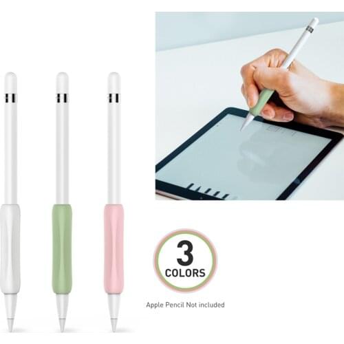 Stylus Cover Silicone Protective Sleeve Wrap For Apple Pencil 1/2 Shockproof Anti-scratch Non Slip ​Touch Screen Pen Grip Case