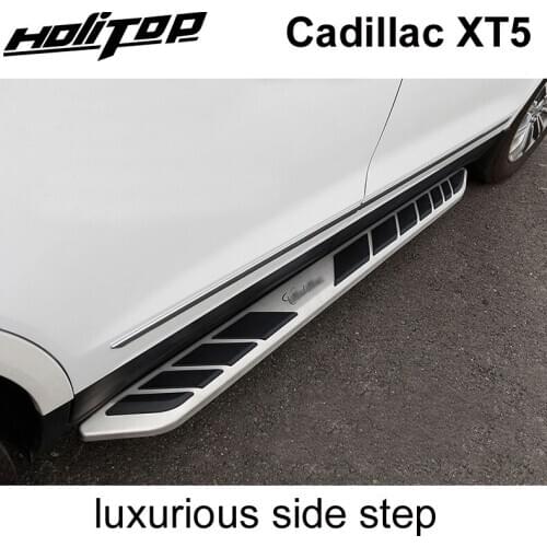 Side step running board foot step Pedals for Cadillac XT5 2016-2020,guarantee quality,can load 250kg,special price for promotion