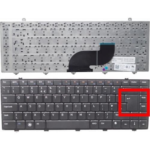 New Uk keyboard For Dell FOR Inspiron 14z 1470 15z 1570 Laptop Keyboard