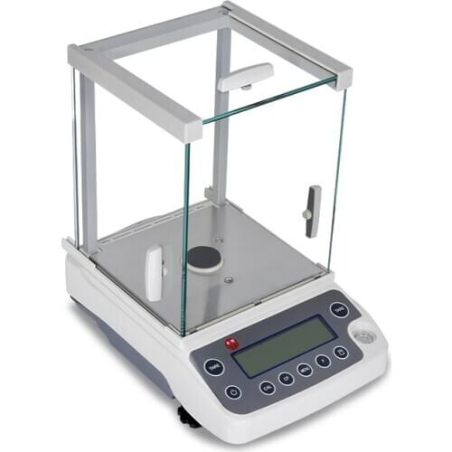 New Precision 1/10000 Analytical Balance High Accuracy Lab Analytical Balance Temperature Compensation Balance Scale 220g/120g