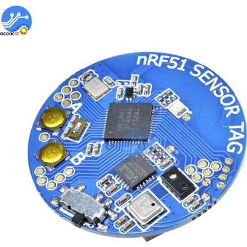 NRF51802 Bluetooth 4.0 BLE SOC Temperature Atmospheric Pressure Acceleration Sensor Module Gyroscope Light Sensor MPU6050 AP3216
