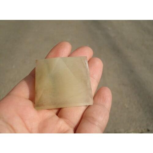 RARE NATURAL BEAUTIFUL YELLOW FLUORITE Crystal Pyramid Healing PA1024