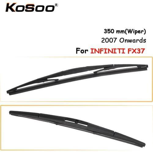 KOSOO Auto Rear Window Windshield Wiper Blades Arm Car Wiper Blade For Infiniti FX37,350mm 2007 Onwards,Car Accessories Styling