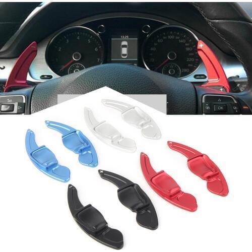 Car Steering Wheel Shifter DSG Paddle Extension Shift for Volkswagen V.W Golf R /5/ 6/ GTI MK5 MK6 Jetta Polo Passat