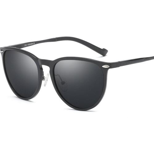 Top Quality Aluminum Magnesium HD Polarized Sunglasses Men Women Retro Cat Sun Glasses male Driving Eyewear Oculos De Sol