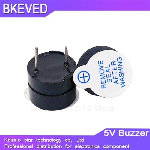 10pcs Active Buzzer Alarm 5V 12*9.5mm Sounder speaker Buzzer