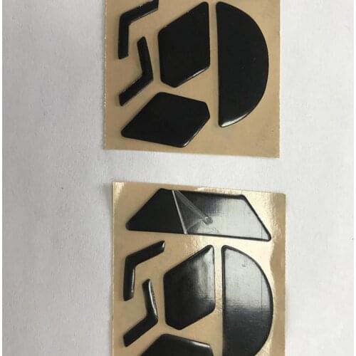 2 Sets 5cm x 5.5cm Mouse Feet Pads Wear-resistant Replaceable Durable Gaming Wireless Mouse Feet Skates for Logitech G903