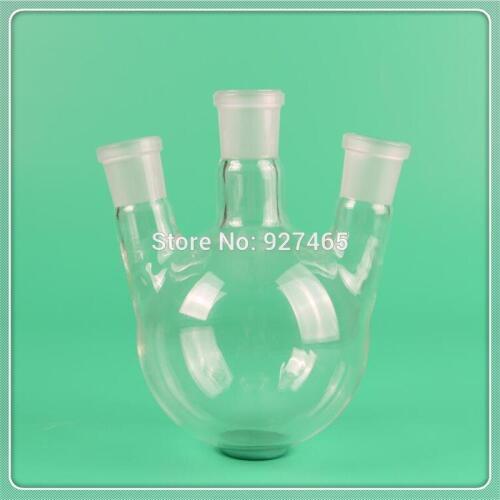 24/29,500ml/1000ml/2000ml,3-neck Round Bottom Glass Flask
