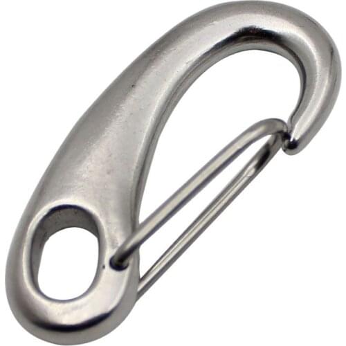 70MM Length, 20pieces per lot, heavy duty stainless steel 304 egg shaped snap hooks