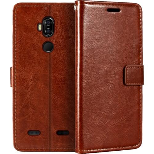 Case For AGM X3 Wallet Premium PU Leather Magnetic Flip Case Cover With Card Holder And Kickstand For AGM X3 Turbo