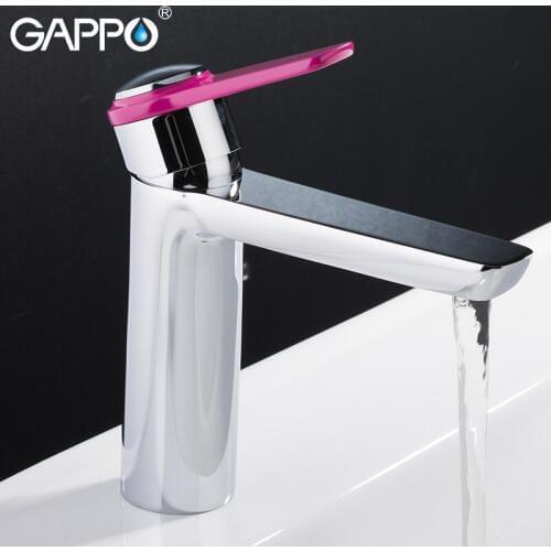 GAPPO Basin Faucet basin mixer tap waterfall bathroom mixer colorful shower faucets water mixer Deck Mounted Faucets taps