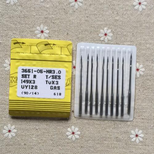 2018 New Arrival Limited Steel Embroidery Pins & Needles 10pcs Industrial Sewing Machine Needle, Uy128gas Back Needle