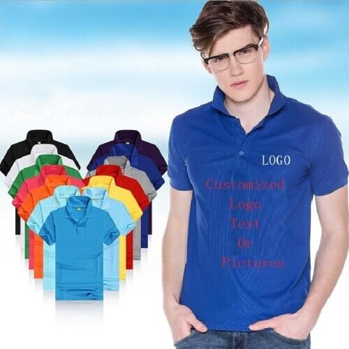 Customized Men Shirts Man Jersey Logo Print Teenagers Tees Shirts Personalized Tops Outfit T-Shirts Pure Solid Tee