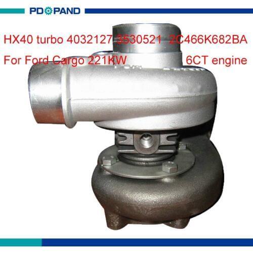 6CT engine turbo charger kit HX40 turbocharger 4032127 3530521 for Ford Cargo 221kw 6CT diesel engine