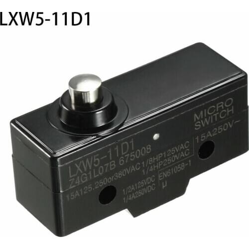 Limit Switch LXW5-11D1 Short Spring Plunger Screw Terminal 15A