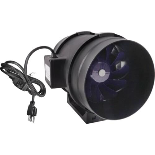 Small Plastic Silent Ventilation Inline Duct Fan Blower