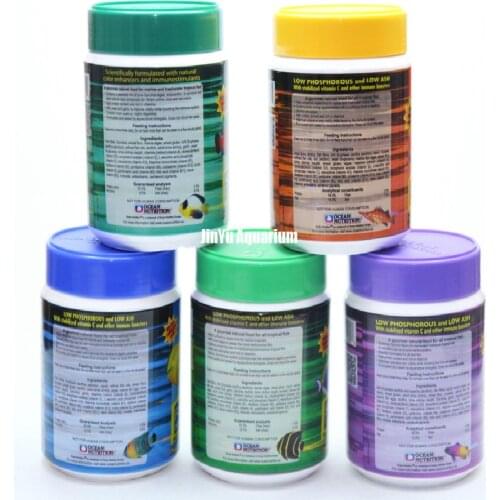 Marine Flakes fish food Ocean Nutrition sea reef marine tropical fish feed clownfish angelfish butterflyfish tang