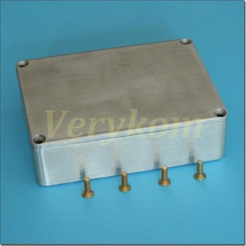 Wholesale 20pcs/lot 1590DD 188 x 120 x 37 mm die cast Hammond Aluminum Box Stomp Effects Pedal Enclosure For Guitar DIY Screws